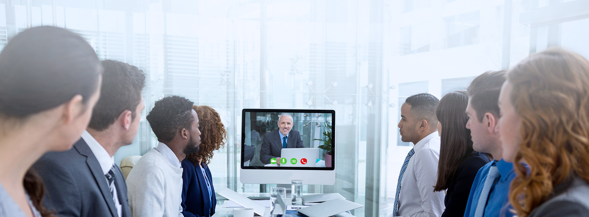 Bannière des solutions de communications