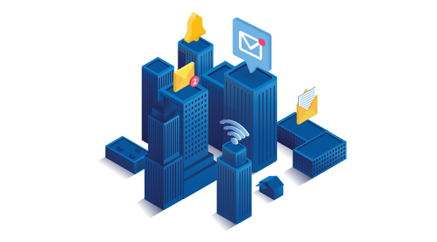 Building and site management with real-time alerts, insights and reports to optimize your building’s system performance and security. image text