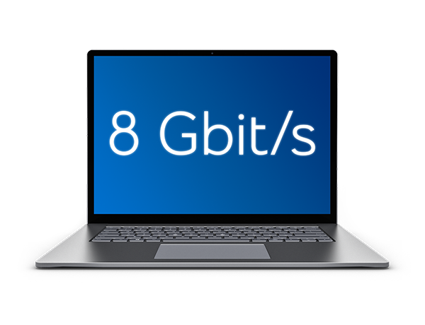 8 Gbit/s