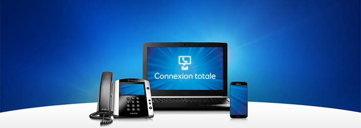 Service de téléphonie avancée Bell Connexion totale pour petites entreprises